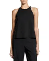 Theory Wool-blend Shell In Black