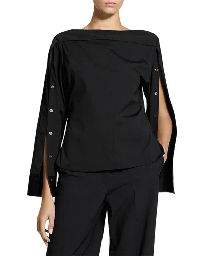 THEORY THEORY WOOL-BLEND TOP