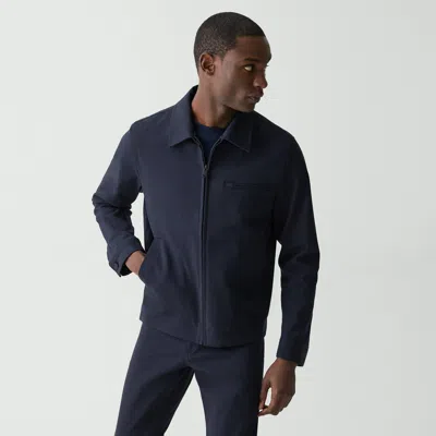 Theory Workwear Jacket In Neoteric Twill In Dark Navy
