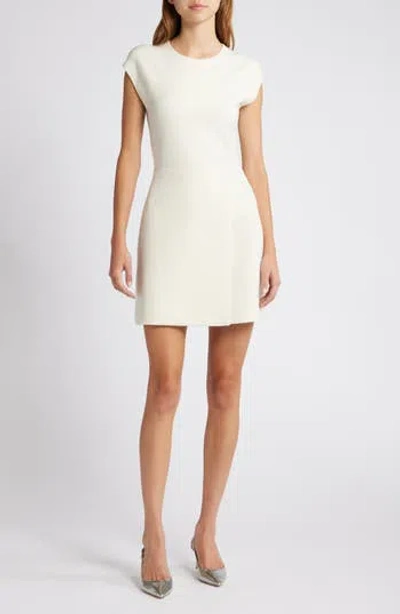 Theory Wrap Skirt Minidress In Ivory - C05