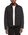 Theory Wyatt Wool-blend Coat In Gray