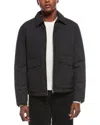 Theory Wyatt Wool-blend Coat In Gray