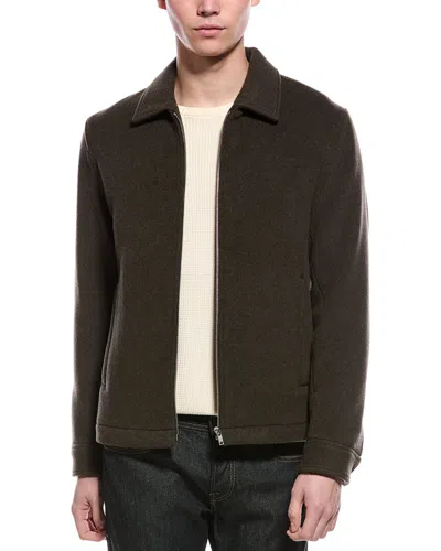 Theory Wyatt Wool Jacket In Green