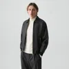 Theory Wyatt Zip Jacket In Leather In Black