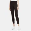 Theory Yoke Legging In Marled Compact Knit In Multi