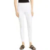 Theory Yoke Scuba Knit Leggings In White