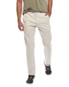 Theory Zaine Canvas Pant In White