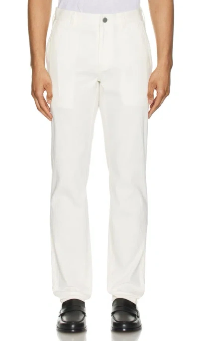 Theory Zaine Carpenter Trousers In Ivory