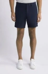 Theory Zaine Bistretch 7 Shorts In Baltic