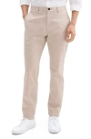 Theory Zaine Pant In Printed Precision Ponte In Earl Gray
