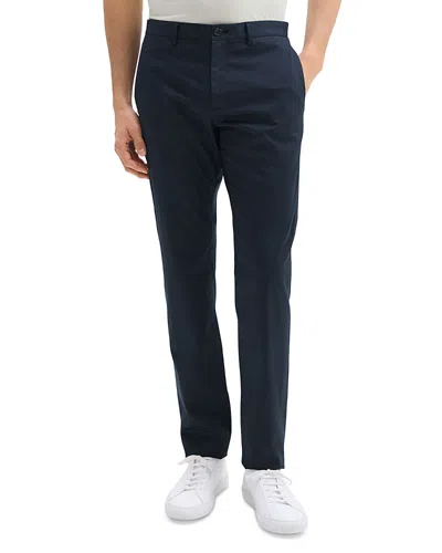 Theory Zaine Hanson Twill Slim Fit Pants In Baltic