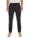 Theory Curtis Linen-blend Pant In Blue