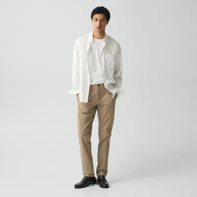 Theory Zaine Pant In Brushed Chino In White