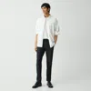 Theory Zaine Pant In Cotton In Black