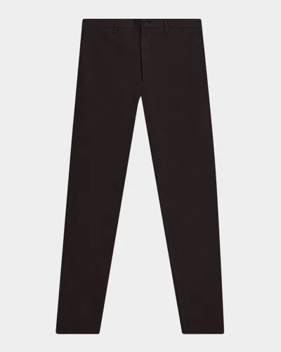 Theory Zaine Slim Fit Pants In Mercer Twill In Brown