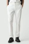 Theory Zaine Precision Ponte Knit Pants In White