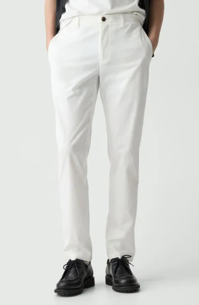 Theory Zaine Precision Ponte Knit Pants In White