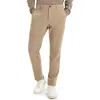Theory Zaine Slim Straight Stretch Pants In Precision Ponte In Brown