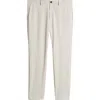 Theory Men's Zaine Precision Ponte Slim-straight Chino-style Pants In Putty