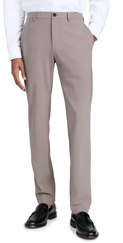 Theory Zaine Precision Ponte Pants Sidewalk In Beige