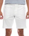 Theory Curtis Drawstring 7 Shorts In Good Linen In White
