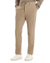 Theory Zaine Slim Straight Stretch Pants In Precision Ponte In Neutral
