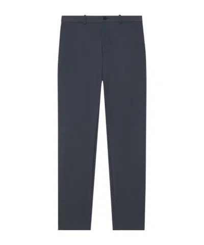 Theory Zaine Straight-leg Pants In Gray