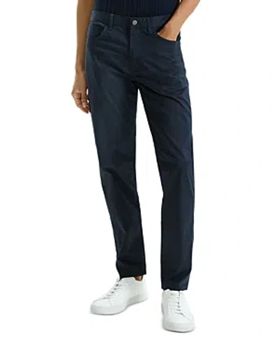 Theory Zaine Twill Slim Fit Pants In Black