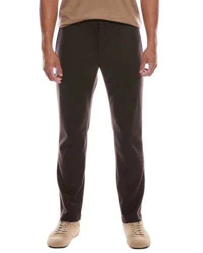 Theory Zaine Wool-blend Pant In Brown