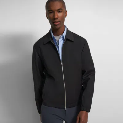 Theory Zerega Jacket In Motion Bonded In Pestle Melange/grey Melange