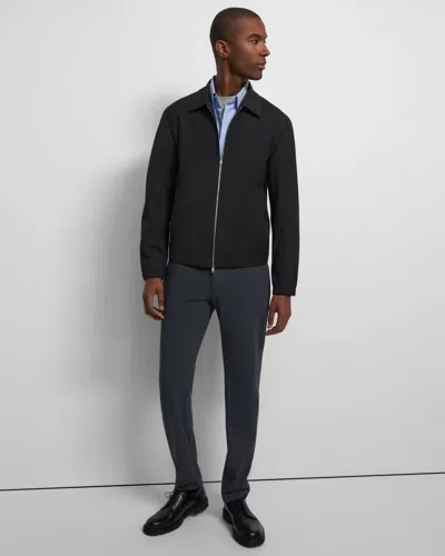 Theory Zerega Motion Bonded Jacket Men's Black Full Zip Pockets Gbo201