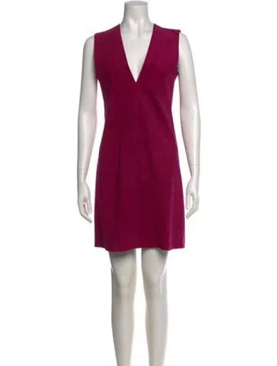 Pre-owned Theory Zinovin Mini Dress W/ Tags In Blue