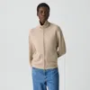 Theory Zip Jacket In Cashmere In Neutral