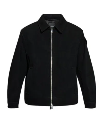 THEORY ZIP-UP BOMBER JACKET