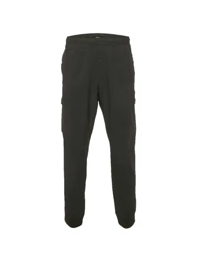 Pre-owned Theory Zipped-pocket Trousers In Black