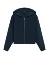 Theory Knit Sweatshirt With Zipper In Black