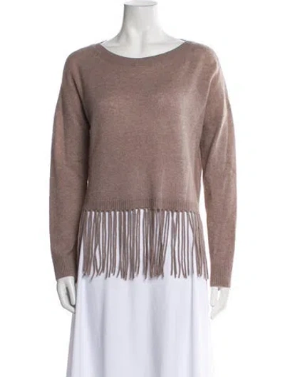 Pre-owned Theperfext Silk Striped Sweater In Multi