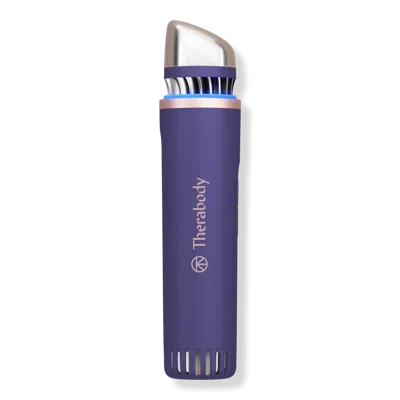 Therabody Theraface Depuffing Wand Heat & Cold Eye Massager - Indigo In Purple