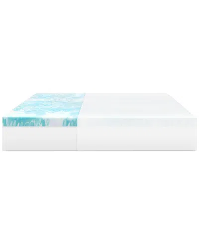 Therapedic Premier 2" Restorative Gel Memory Foam Mattress Topper, Full, Created For Macy's In White