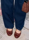 Therapy Ally Ballet Flats In Cherry