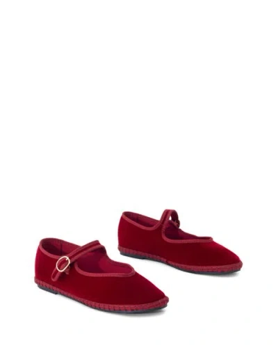 Therapy Australia Alegria Round Toe Mary Jane Ballet Flats