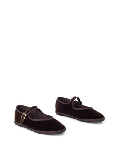 Therapy Australia Alegria Round Toe Mary Jane Ballet Flats