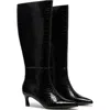Therapy Australia Dove Pointed Toe Tall Boot In Black