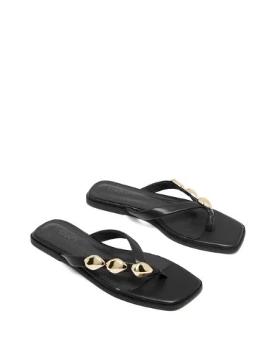 Therapy Australia Guise Square Toe Thong Sandal In Multi