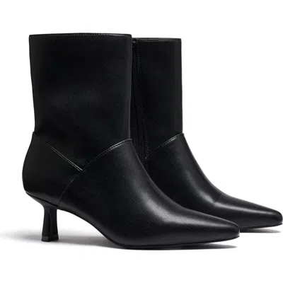 Therapy Australia Kacee Pointed Toe Ankle Bootie In Black
