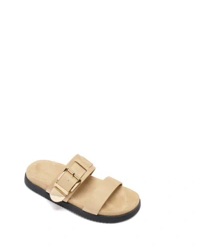 Therapy Australia Remi Open Round Toe Sandal In Neutral