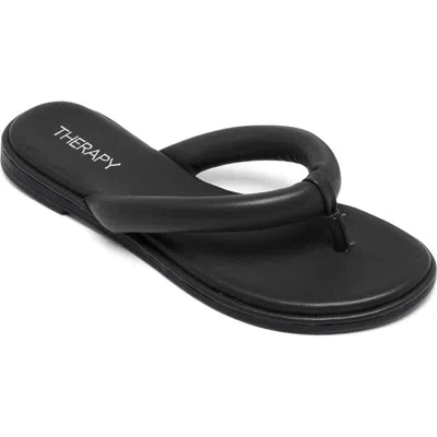 Therapy Australia Teva Open Round Toe Sandal In Animal Print