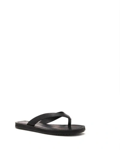 Therapy Australia Undone Open Round Toe Sandal In Black