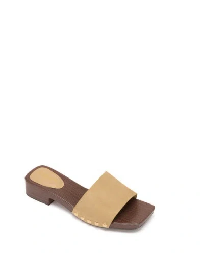 Therapy Australia Zane Open Square Toe Sandal In Brown