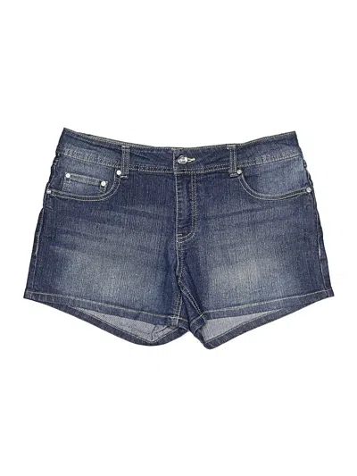 Pre-owned Therapy Denim Shorts In Blue